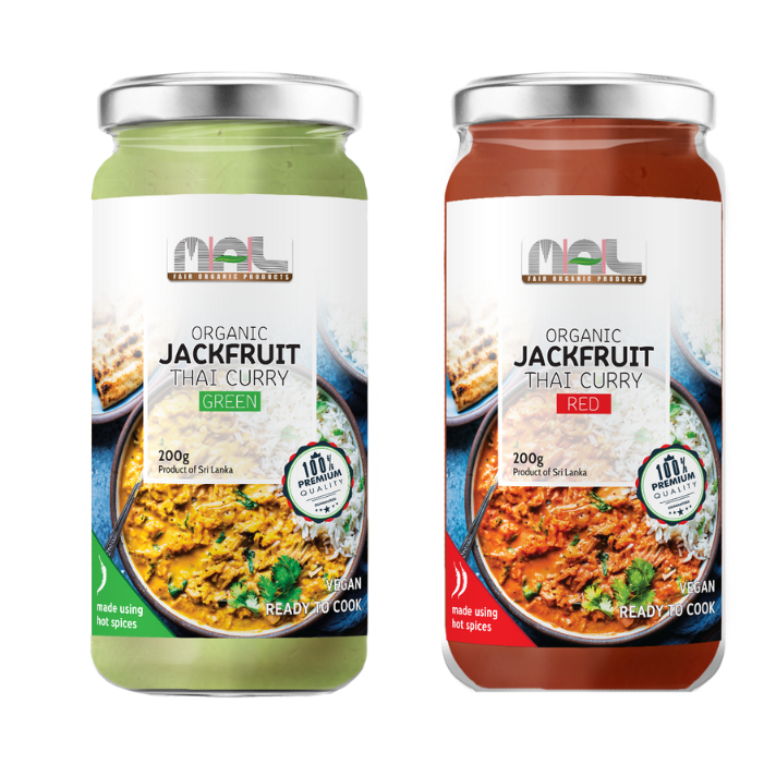 Jackfruit Thai Curry Green and Red